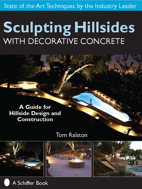 Decorative Concrete Books by Tom Ralston, Concrete Contractor