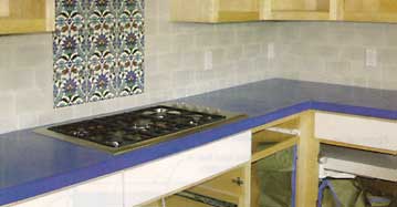 August 2004 The Journal of Light Construction - Cast-in-Place Concrete Counters