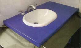 August 2004 The Journal of Light Construction - Cast-in-Place Concrete Counters