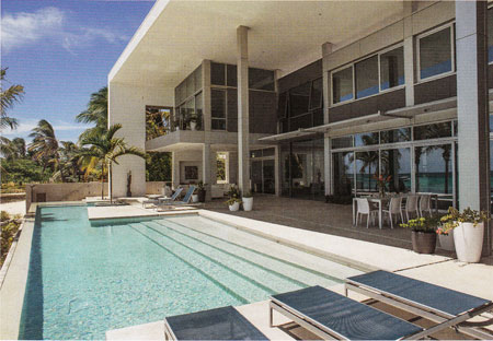 Aruba Residence Decorative Concrete Pool Deck