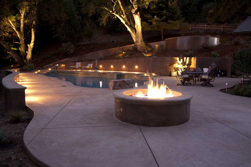 Decorative Concrete Pool Decks, Acid Stained Pool Decks, Pool Decks