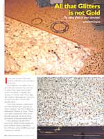 June July 2005 Concrete Decor-All that Glitters is not Gold